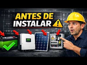 How to Install a Solar Power Plant from Scratch | Components, Plans, and Preparation #1million