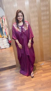 5.4K views · 25 reactions | Pure crepe designer indo western crop top with pire crepe kaftaan pattern with jardosi, frenchknot, thread, pearl moti and sequence hand work with pure crepe designer skirt drape pattern with hand work on skirt. L, xl and xxl.#indo western | Yash creation | Facebook