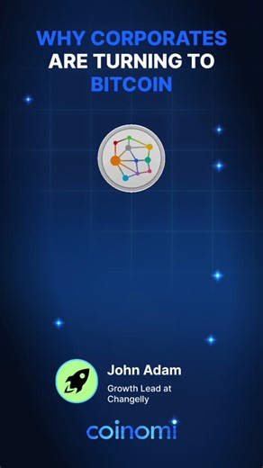 👀 When corporations stop trusting treasury bills, you know the game is changing. Is this the start of institutional FOMO into crypto? | Coinomi