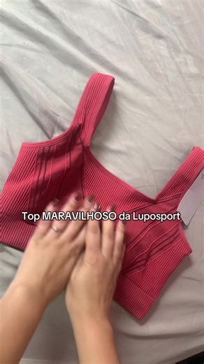 Top Lupo Sport Cor Goiaba: Roupa de Academia