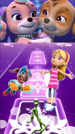 Zuma vs Katie – Alien Dance × Tiles Hop | WOWS Let’s Go