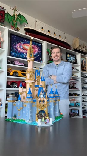 Harrison Woodward on Instagram: "BIG DAY! Building the DISNEY CASTLE! This LEGO set has definitely made my top 5. What do you think? NEW DISCORD Community: Link in bio! Check out my other socials at the link in my bio as well. #LEGO #Disney #Castle #ASMR #Disneyland #Disneyworld"