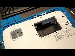 Замена матрицы в проекторе NEC NP115 Дефект белый снег