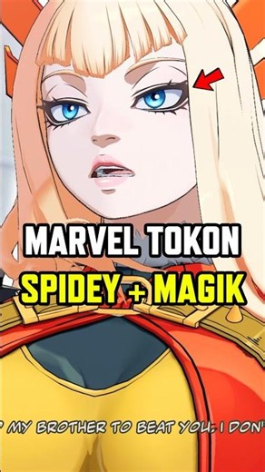 NO WAY SPIDER-MAN SAYS THIS TO MAGIK IN MARVEL TOKON?!