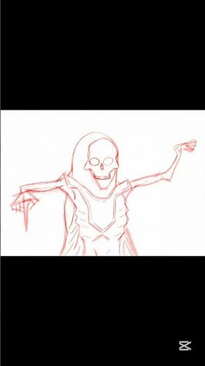 Drawing the Grim Reaper | Dark Concept Art Timelapse (45 Seconds)