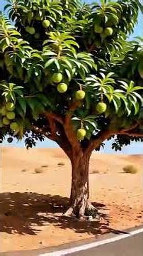 The boy saved the lychee plant from drying, watered it #ai #tree #save #boy".mp4