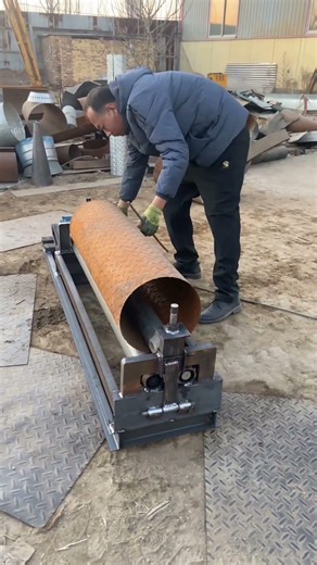 Electric Rolling Machine #rollrustironplate#youtubeshorts