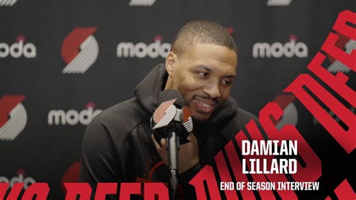 Damian Lillard | 2025-26 End of Season Interview | Portland Trail Blazers | April 30, 2026