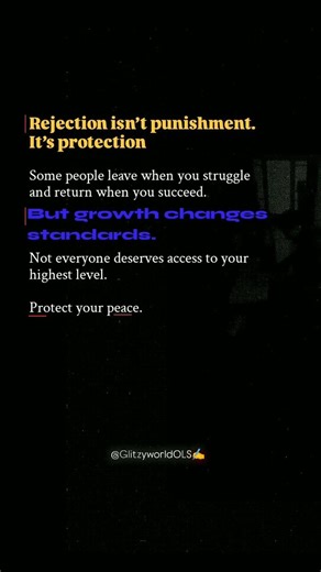 Rejection Isn’t Punishment, It’s Protection | Self Growth Motivation