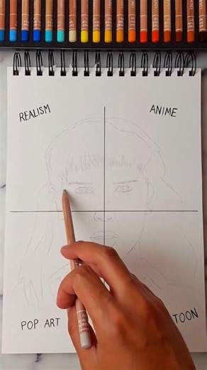 Different Art Styles: Drawing Eleven from Stranger Things