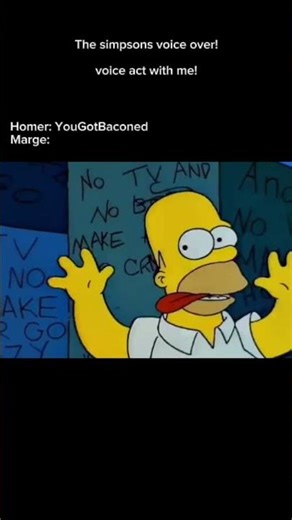 🤑 || The Simpsons VO #lipsync #voiceover #simpsons #homersimpson #margesimpson