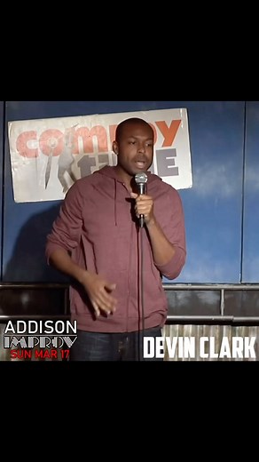 Sunday @devinclarkcomedy is live in #Dallas #Addison! Get tickets at ImprovTX.com before he sells out… Devin Clark’s Instagram Movie Recaps and Gross Motel Reviews are comedy gold. He’s won multiple stand-up contests, and he’s opened for Christina P, Joe List, and Preacher Lawson! Check out @devinclarkcomedy on Instagram, then catch him live at The Addison Improv! Link: https://bit.ly/devinclarkcomedy | Addison Improv | Facebook