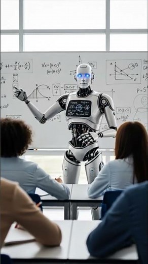 Humanoid Robot Practicing Yoga and Balance