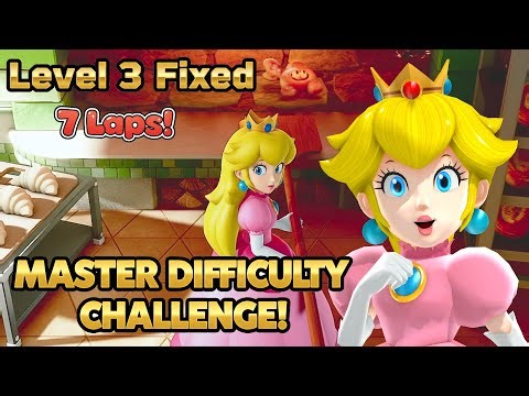 Super Mario Party Jamboree Koopathlon Peach Gameplay 7 Laps CPU Master Level 3 Fixed