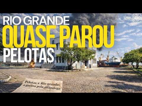 ⚔️ PELOTAS VS RIO GRANDE 🔥 a disputa pelo PORTO que PAROU o progresso por décadas