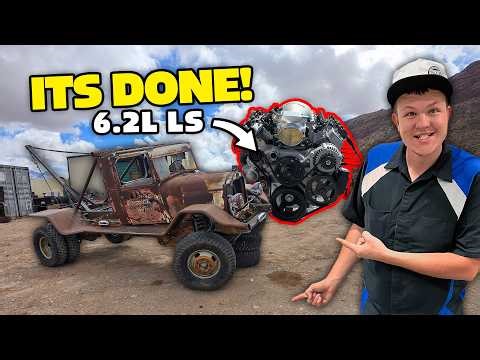 I Built A 500 HP LS Engine For My Scrap Yard Tow Truck!