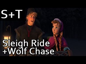 Frozen - Sleigh Ride + Wolf Chase - Hebrew (Subs+Translation)