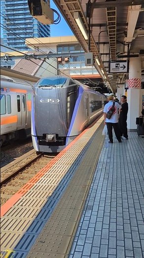 【Cool train】10時21分発の特急あずさ12号東京行き_八王子駅