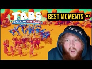 Best moments of CaseOh | TABS: Totally Accurate Battle Simulator (FUNNY MOMENTS)