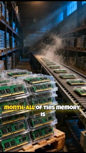 OpenAI could end up controlling up to 40% of the world’s total RAM supply. #science #sciencefacts