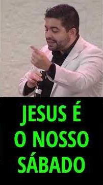 Jesus é o nosso sábado #teologia #caminhoparaumavidamelhor #adventismo