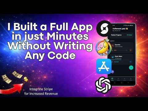 I Built a Full App in Just Minutes, Without Writing Code - So Can You!