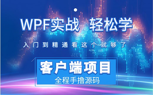 【零基础】全网最全面的WPF零基础到实战全套100P教程分享 小白专享，不用换着去看视频了，一个视频教会你WPF！ B0709