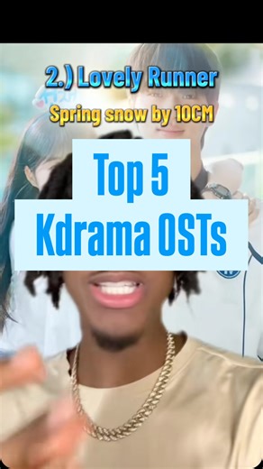 Kdrama Kenny on Instagram: "The BEST Kdrama OSTs of all time! What’s your favorite OST! Lemme know in the comments! DISCLAIMER: This was before I watched “Goblin” which would in fact make my top 5 last right now. I LOVED “you are beautiful” by Eddy Kim on the Goblin soundtrack. #kdramarecommendations #kdramalover #kdramareels #kdramafyp #koreadramas #kdrama #kdramas #healer #healerdrama #mousekdrama #ourmovie #lovelyrunner #kingtheland #queenoftears"