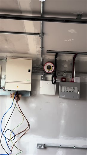 Complete Workshop Setup with Galvanized Conduit