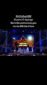 “Randy Savage made it cool to be a wrestling fan” The Macho Man is inducted into the WWE Hall of Fame, by his brother, ‘The Genius’, Lanny Poffo Savage had passed away aged 58 in 2011 He indicated in an interview with IGN in 2000 that he would consider returning to the WWF: "I don’t believe in taking anything to the grave... You shouldn’t spend the rest of your life dwelling over any one thing” We will never know for sure why Randy never did - though he was working on the WWE video game at the t