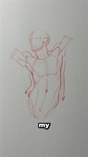 Jmarron on Instagram: "When you’re drawing the body it’s important to identify HOW it’s twisting . . . 🫡👍 || #art #anime #manga #naruto #reels"