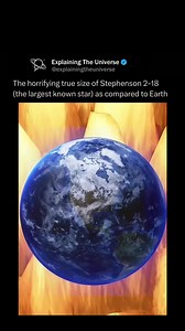 439K views · 7.7K reactions | Stephenson 2-18 (also known as St2-18 or Stephenson 2 DFK 1) is a red supergiant or possibly a red hypergiant star located in the constellation Scutum, approximately 19,000 light-years from Earth. It is considered one of the largest known stars in the universe. #reels #explore #memes | Explaining Everything | Facebook