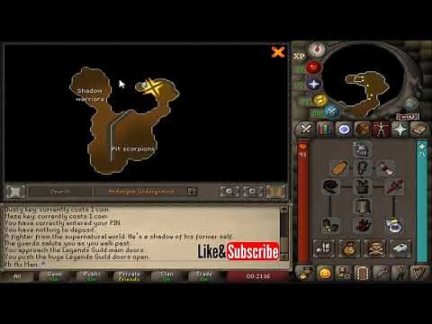 How to get to Shadow Warriors in OSRS