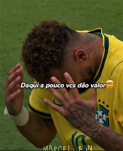 Haaland e Neymar edit: bem amigos acabou no Brasil