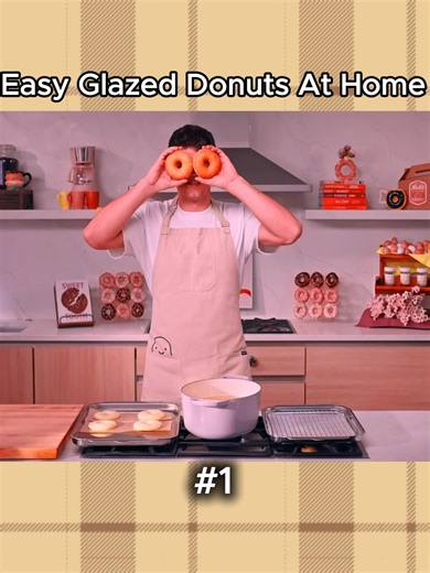 Easy Homemade Glazed Donuts Recipe
