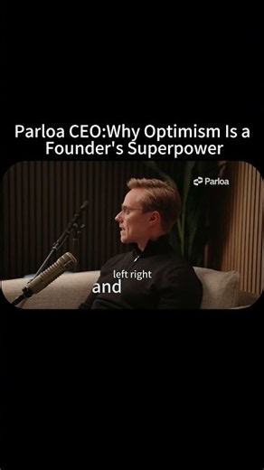 Parloa CEO: Why Optimism Is a Founder's Superpower ‪@parloa‬