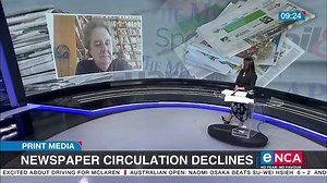 3.4K views · 80 reactions | The print industry is dying a slow painful death. Audit Bureau of Circulations data shows daily newspaper circulation is down by 40%. To discuss this further, Uveka Rangappa spoke to veteran journalism and Wits University professor, Anton Harber. #DStv403 | eNCAnews | Facebook