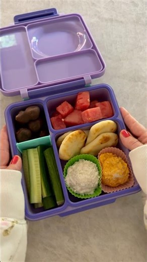Pack my daughters lunch with me 💗 ‪@trufruofficial‬ #trufrupartner #lunchbox #lunchtime #asmr #lunch