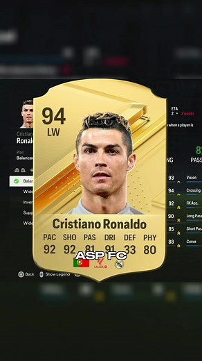 Prime Cristiano Ronaldo's Epic Journey Back to Real Madrid in EA FC 24