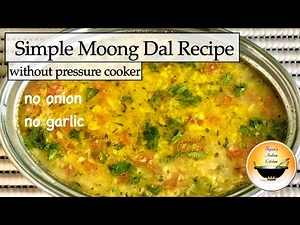 Moong dal/Moong Dal recipe/How to make simple Moong Dal/Everyday Dal recipe without pressure cooker