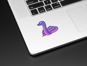 NEW PRODUCT – Blinka the CircuitPython Sticker
