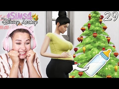 Ich kann es nicht glauben! 😳 Ein WEIHNACHTSBABY! ❤️ - Die Sims 4 Disney Legacy Part 29 | simfinity