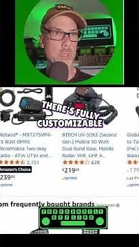 TYT 9800: Quad Band Radio Review and Experiment! #shorts