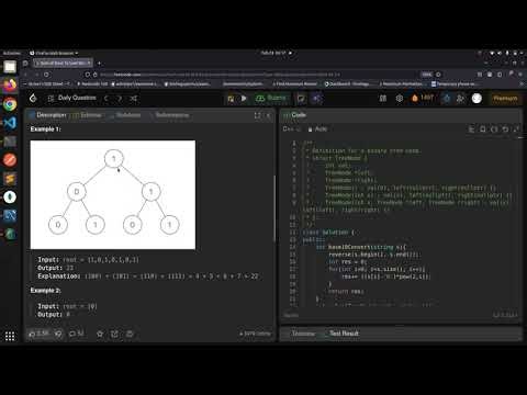 Leetcode 1022 | Sum of Root To Leaf Binary Numbers