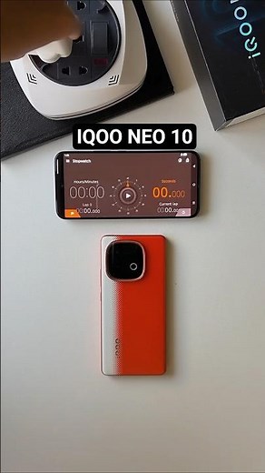 iQOO Neo 10 Charging Test – 0% to 100% REAL TIME ⚡
