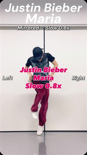 DanceVerse on Instagram: "かっこよく見せるのが難しかったよー！ Justin Bieber – Maria 🔥 Dance Tutorial | Mirrored & Slow 0.8x | Viral TikTok Dance ✨ゆっくりダンス解説 DC: @travylim #JustinBieber #Maria #DanceTutorial #fyp #SlowDance #DanceTutorialSlow #TikTokDance #ViralDance #Groove #HipHopDance #ダンスレクチャー #振付解説 #踊ってみた #ダンス初心者 #ダンスレッスン #ダンス解説 #DanceCover #DanceTrend"