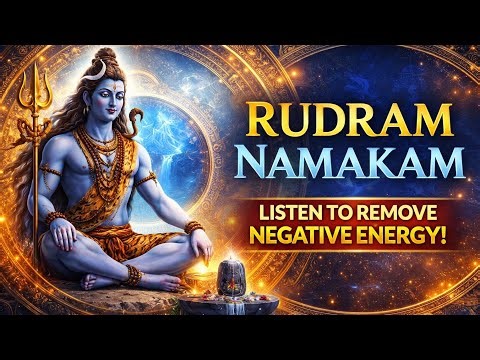 Rudram Namakam | Remove Negative Energy | Powerful Shiva Chant | Shiv Rudram