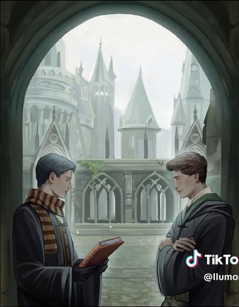 Hogwarts Legacy Fanart Speedpaint featuring Eldridge and Sebastian