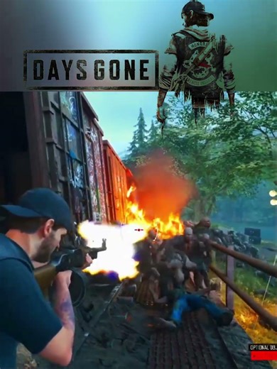 DEACON St John TAKES On Death Train Horde in Days Gone Remastered Gameplay?#daysgone #gaming #shorts