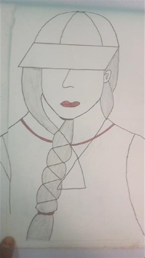 beautiful girl 😍🥰#drawing #art #trending #music #@Taira_art